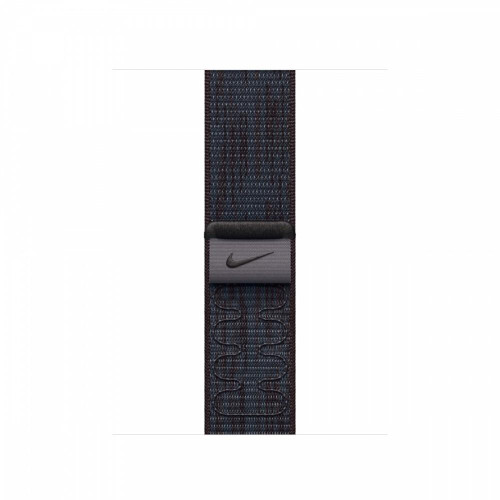 Opaska sportowa Nike w kolorze czarnym/niebieskim do koperty 42 mm