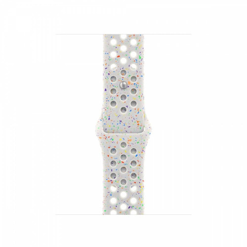 Pasek sportowy Nike w kolorze czystej platyny do koperty 42 mm - rozmiar M/L