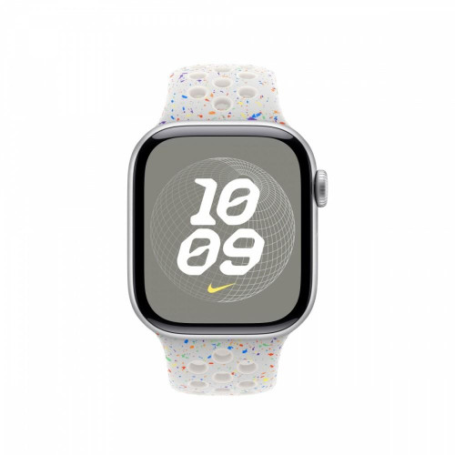 Pasek sportowy Nike w kolorze czystej platyny do koperty 42 mm - rozmiar M/L-14818539