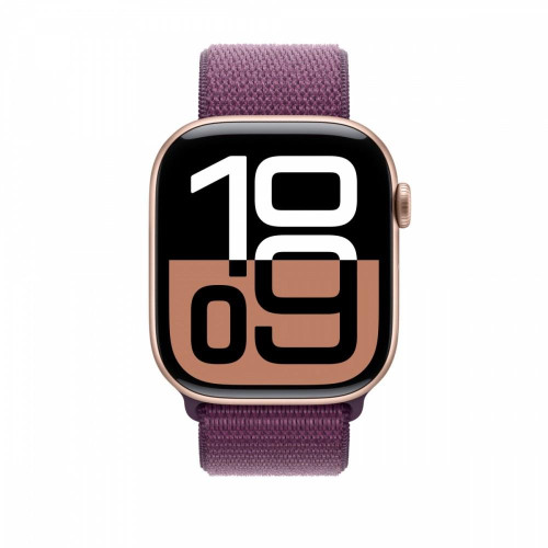 Opaska sportowa w kolorze dojrzałej śliwki do koperty 46 mm-14818590
