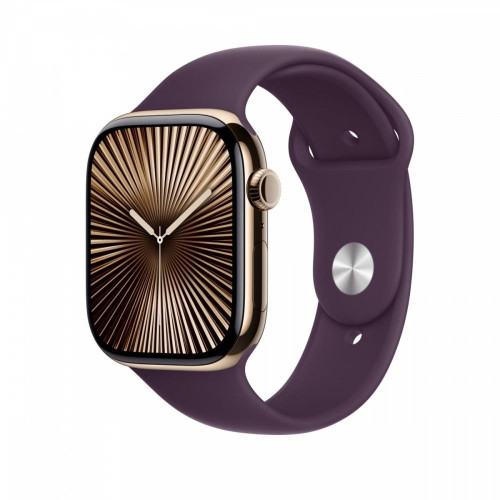 Pasek sportowy w kolorze dojrzałej śliwki do koperty 46 mm - rozmiar S/M-14818604