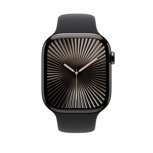 Pasek sportowy w kolorze czarnym do koperty 46 mm - rozmiar S/M-14818623