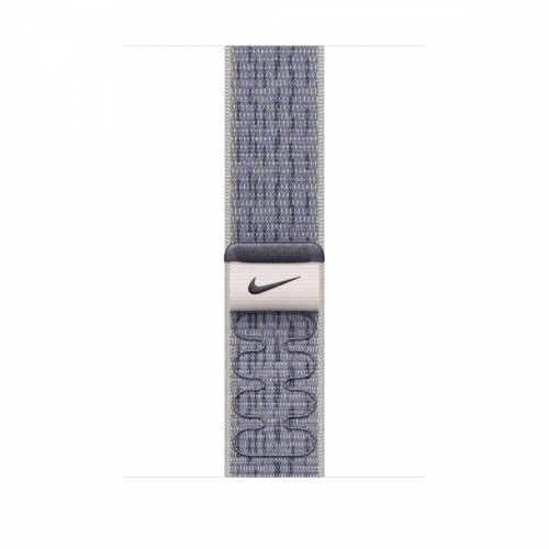 Opaska sportowa Nike w kolorze szarym/niebieskim do koperty 46 mm