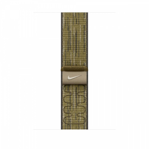 Opaska sportowa Nike w kolorze zielonym/szarym do koperty 46 mm
