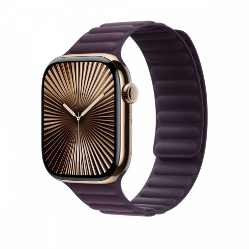 Pasek karbowany magnetyczny w kolorze jeżyny do koperty 46 mm - rozmiar M/L-14818683
