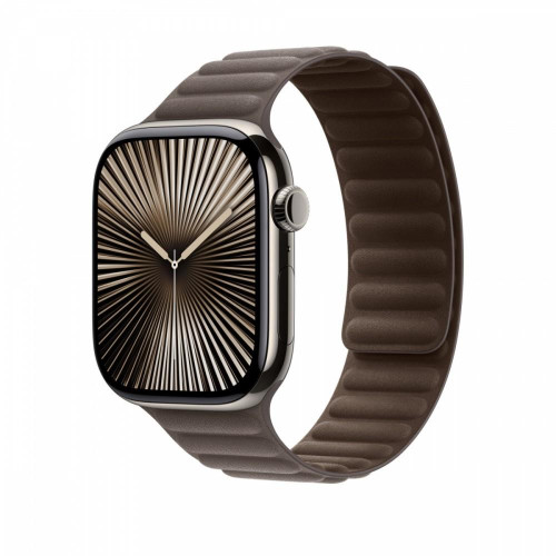 Pasek karbowany magnetyczny w kolorze szarobrązowym do koperty 46 mm - rozmiar S/M-14818686