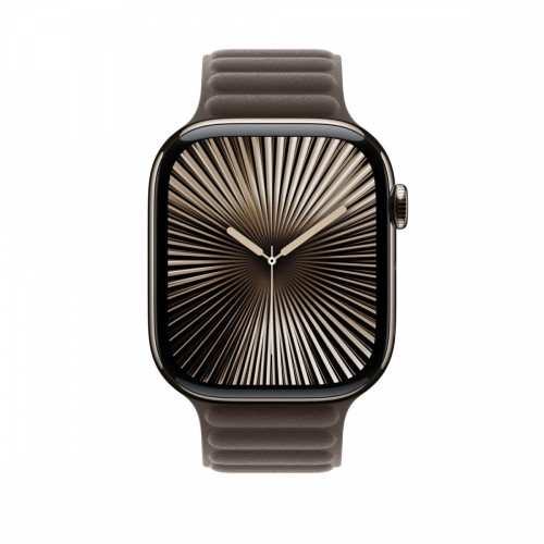 Pasek karbowany magnetyczny w kolorze szarobrązowym do koperty 46 mm - rozmiar S/M-14818687