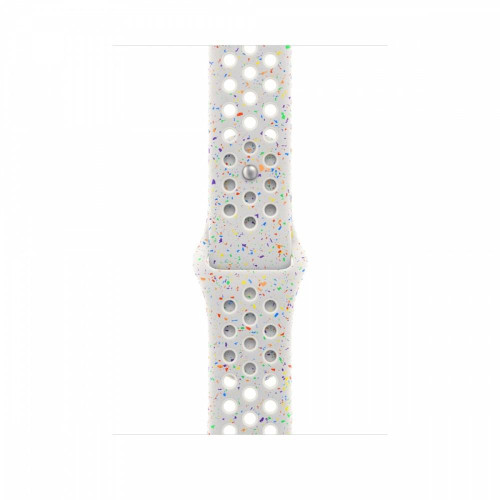 Pasek sportowy Nike w kolorze czystej platyny do koperty 46 mm - rozmiar S/M