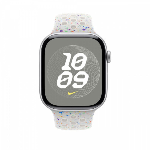 Pasek sportowy Nike w kolorze czystej platyny do koperty 46 mm - rozmiar S/M-14818707