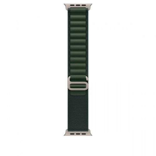 Opaska Alpine w kolorze ciemnozielonym do koperty 49 mm - rozmiar S - elementy z tytanu w kolorze naturalnym
