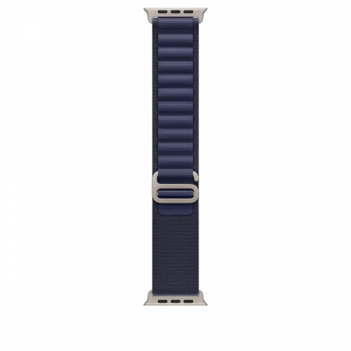 Opaska Alpine w kolorze granatu do koperty 49 mm - rozmiar S - elementy z tytanu w kolorze naturalnym