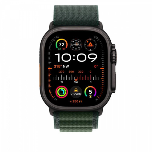 Opaska Alpine w kolorze ciemnozielonym do koperty 49 mm - rozmiar S - elementy z tytanu w kolorze czarnym-14818842