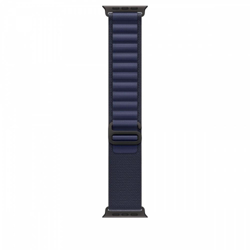 Opaska Alpine w kolorze granatu do koperty 49 mm - rozmiar M - elementy z tytanu w kolorze czarnym
