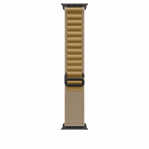 Opaska Alpine w kolorze beżu do koperty 49 mm - rozmiar S - elementy z tytanu w kolorze czarnym