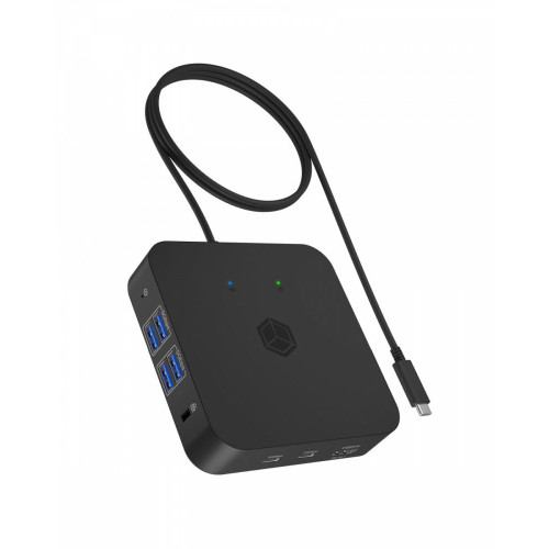 Stacja dokująca IB-DK4090-C 12w1, 3x HDMI,LAN,USB, PD do 100W