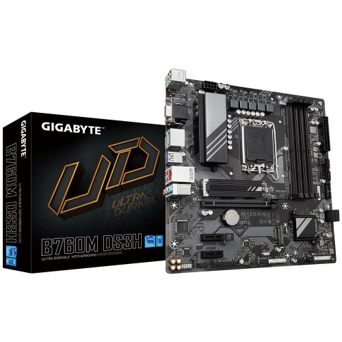 Płyta główna B760M DS3H s1700 4DDR5 HDMI/DP/DSUB mATX