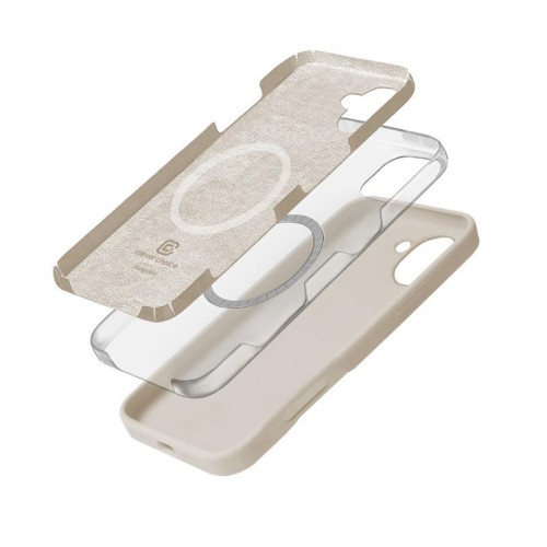 Etui Color Cover Magnetic iPhone 16 MagSafe (kamienny beż)-14821292