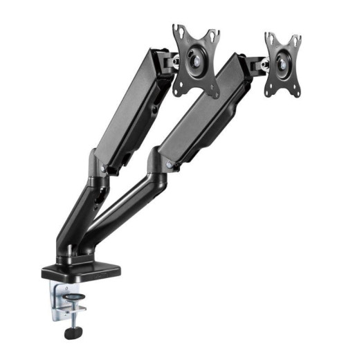 Uchwyt na dwa monitory 17-32 cali 9kg biurkowy obrotowy gazowy-14823057