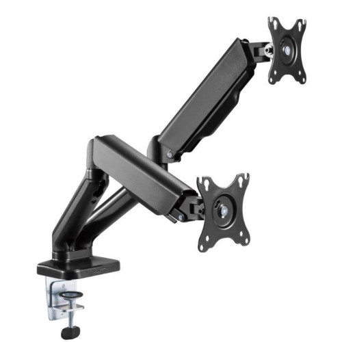 Uchwyt na dwa monitory 17-32 cali 9kg biurkowy obrotowy gazowy-14823060