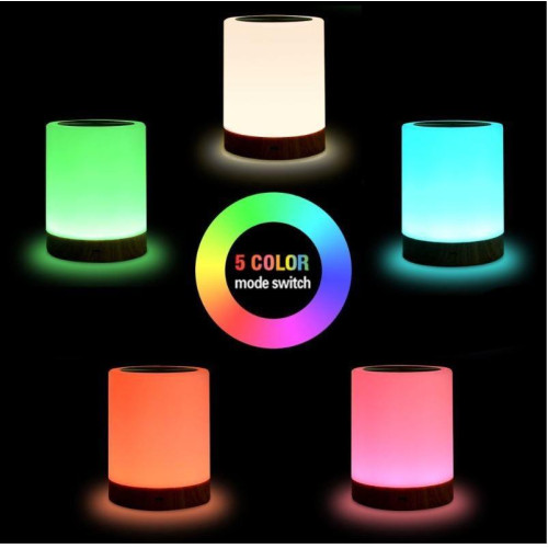 Lampka nocna Techly LED kolorowa bezprzewodowa-14823091
