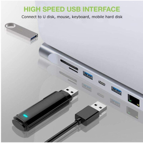 Stacja dokująca notebook USB-C na HDMI/DP/VGA/USB-A/RJ45/SD/USB-C PD-14823137