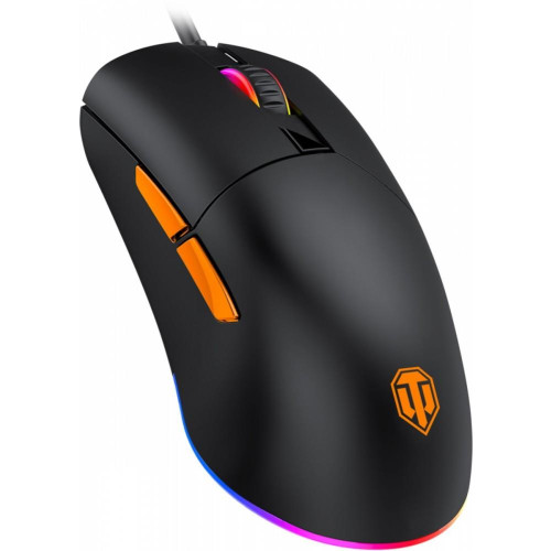 Mysz przewodowa dla graczy INDRUDER WT200 ultralekka - wersja limitowana WORLD OF TANKS