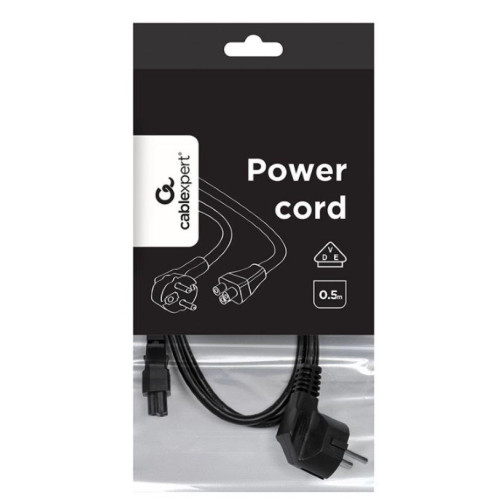 Kabel zasilający koniczynka C5/VDE/0.5m-14824319