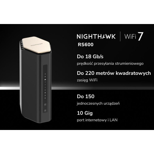 Router WiFi 7 BE18000 RS600-14824732