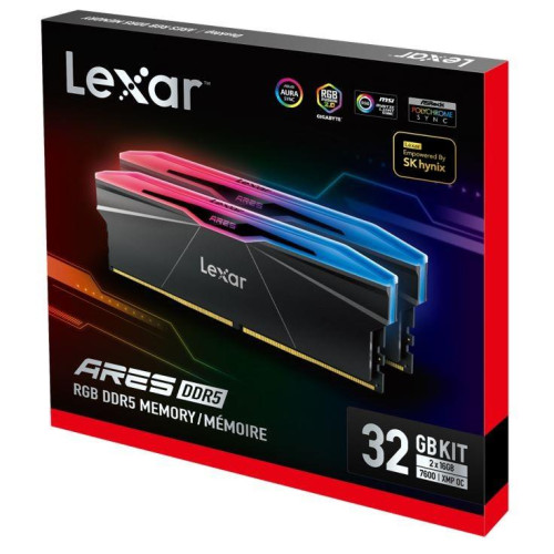 Pamięć do PC DDR5 ARES RGB 32GB(2*16GB)/7600 czarna-14825598