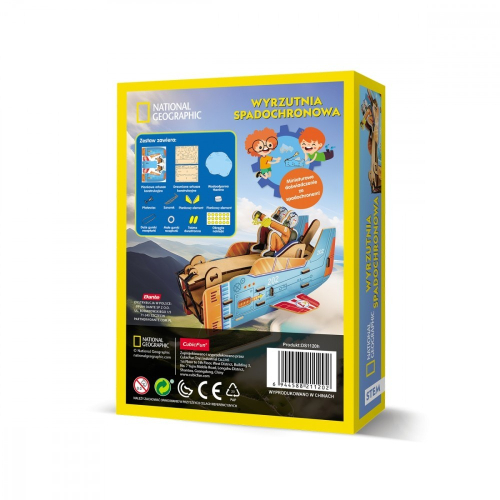Puzzle 3D National Geographic Wyrzutnia spadochronowa-14826180