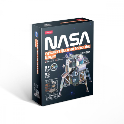 Puzzle 3D 93 elementy Apollo 11-14826187