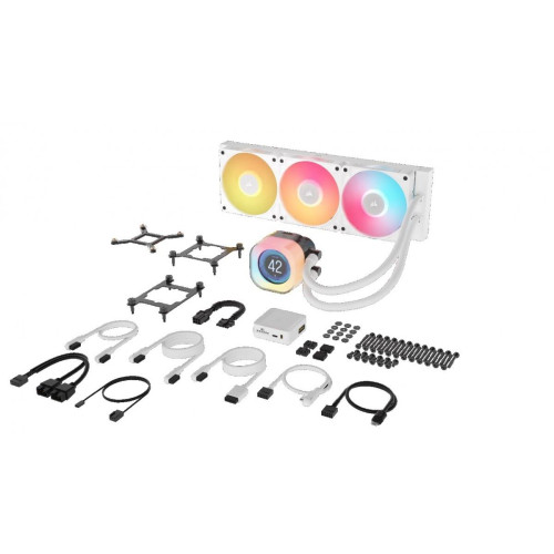 Chłodzenie CPU iCUE LINK TITAN 360 RX LCD AIO 360mm białe-14826255