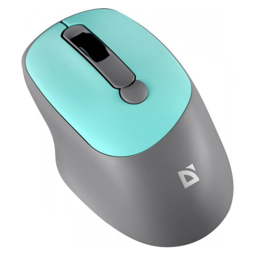 Mysz bezprzewodowa silent click FEAM MM-296 RF 1600 DPI Miętowa-14826724