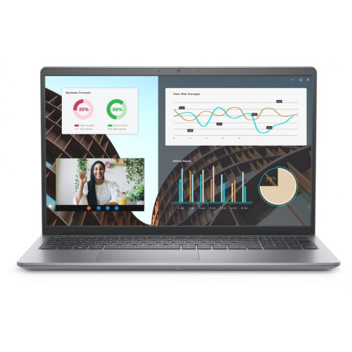 Notebook Vostro 15 (3530) Win11Pro i7-1355U/16GB/512GB SSD/15.6 FHD/Intel Iris Xe/FgrPr/Cam & Mic/WLAN + BT/Backlit Kb/4 Cell/3YPS Aluminium