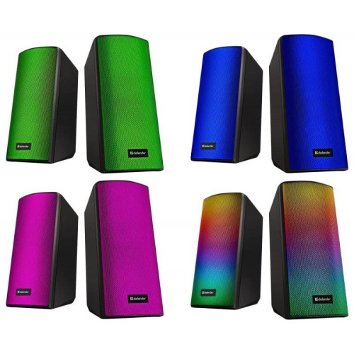 Głośniki komputerowe SPITFIRE 2.0 6W LED USB-14827085