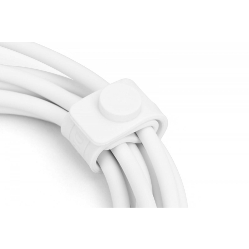 Kabel połączeniowy silikonowy USB-A - USB-C, USB 2.0 60W, 2m Biały-14827192