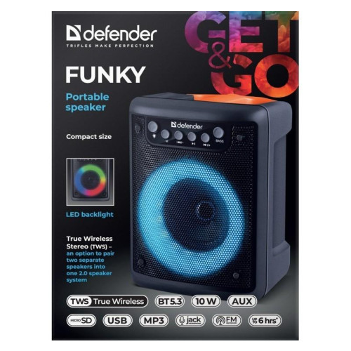 Głośnik Bluetooth FUNKY 10W-14827318