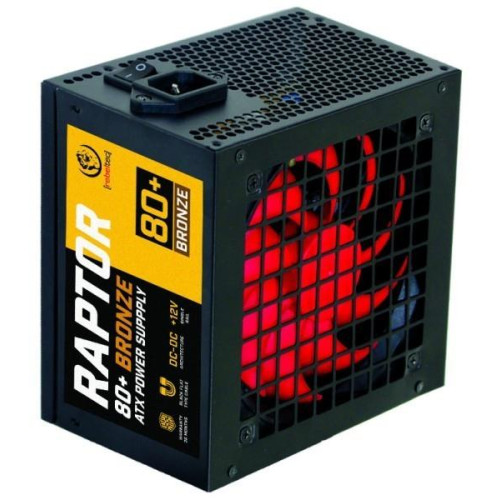 Zasilacz ATX RAPTOR 600W BRONZE 80+,Single Rail, DC-DC-14827770