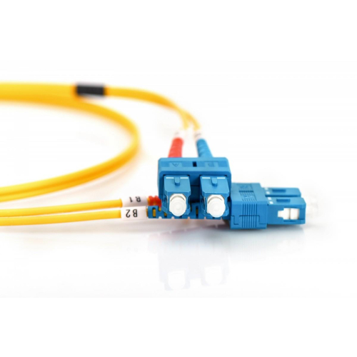 Patch cord światłowodowy FO SC-SC SM 9/125 OS2 duplex LSOH 2m Żółty-14827829
