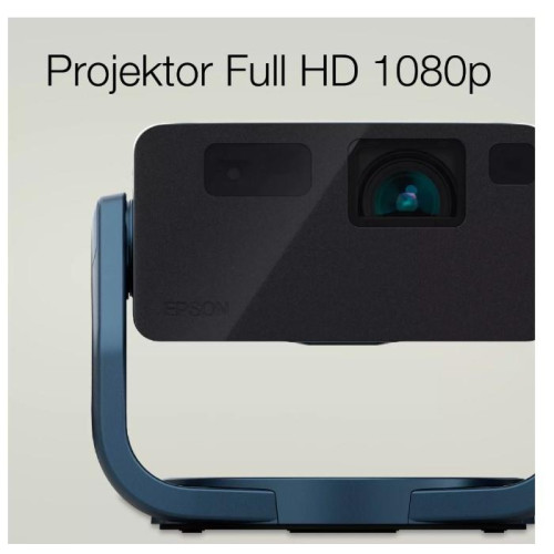 Projektor mini laser EF-22N niebieski z podstawą FHD/1000L/5m:1-14828154