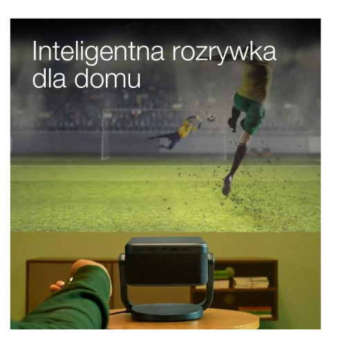 Projektor mini laser EF-22N niebieski z podstawą FHD/1000L/5m:1-14828157