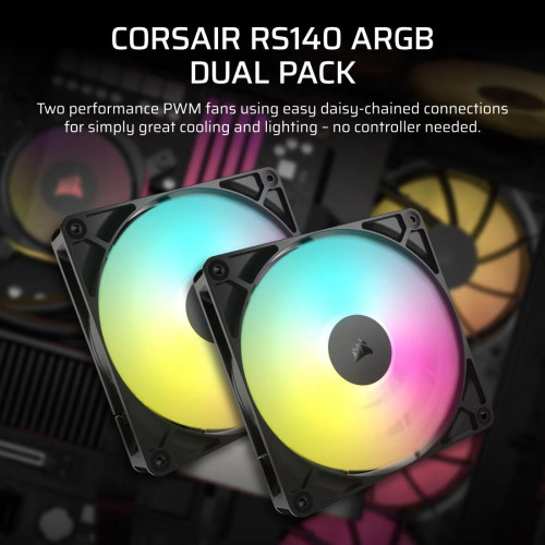 Wentylator RS140 ARGB 140mm Fan Single Pack-14829565