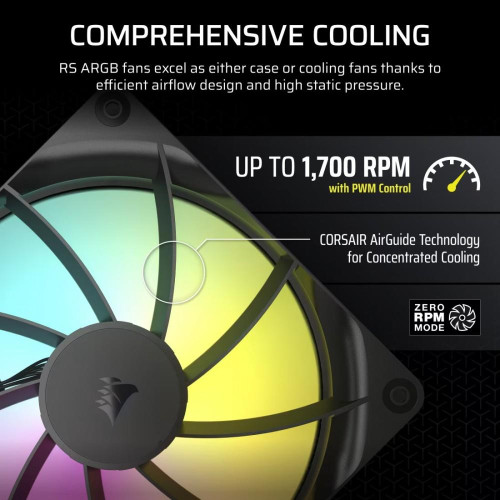 Wentylator RS140 ARGB 140mm Fan Single Pack-14829568