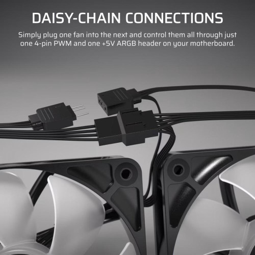 Wentylator RS120 ARGB 120mm Fan Triple Pack-14829645