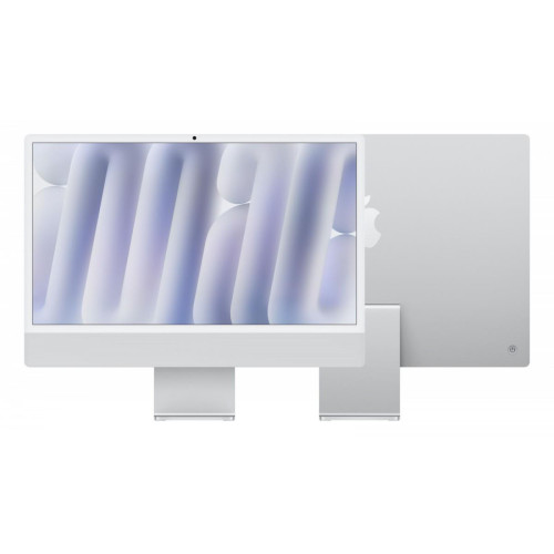 iMac 24 cale: M4 10/10, 24GB, 512GB SSD - Srebrny-14830238