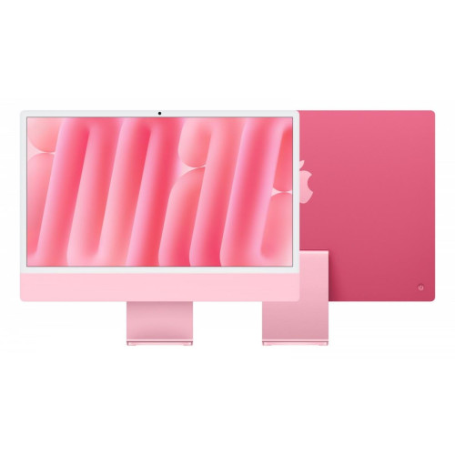 iMac 24 cale: M4 8/8, 16GB, 256GB SSD - Różowy-14830254