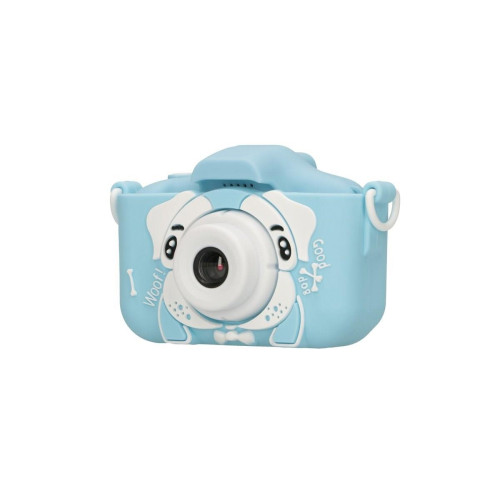Extralink Aparat cyfrowy Kids Camera H28 Dual Niebieski 1080P 30fps, wyświetlacz 2.0
