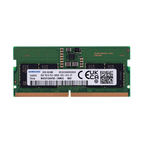 Samsung SO-DIMM 8GB DDR5 1Rx16 5600MHz PC5-44800 M425R1GB4BB0-CWM-9850010