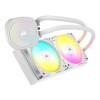 CORSAIR NAUTILUS 240 ARGB White, 240mm Radiator, Liquid CPU Cooler-14931268