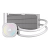 CORSAIR NAUTILUS 240 ARGB White, 240mm Radiator, Liquid CPU Cooler-14931269